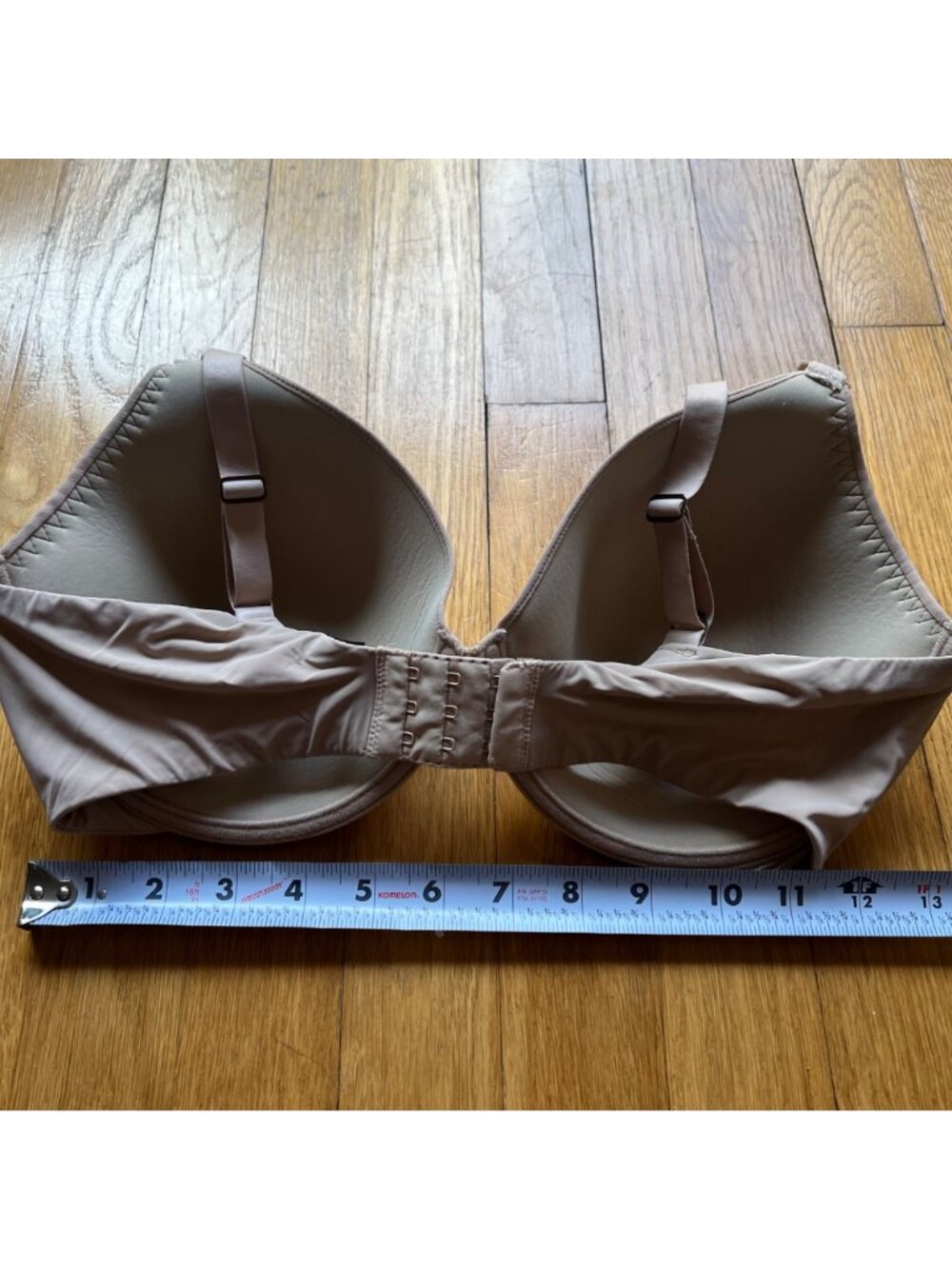 Natori Size 34DDD Beige Cafe Pure Luxe Full Fit Underwired Push Up Bra 732080 - Picture 12 of 13